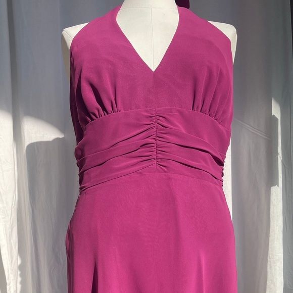 Y2K algo purple halter dress - Picture 6 of 7
